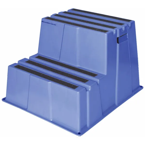 Высокая безопасность 2 - пластмасса HDPE лестницы шага шага легкая для того чтобы двинуть