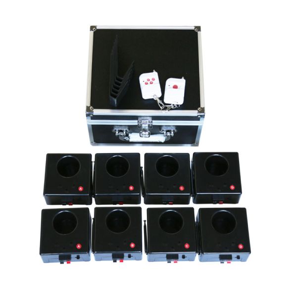 8 Cues Wireless Remote Control Fire Stage Fountain Fireworks Pyrotechnics Firing System Igniters Cold Pyro Machine For Wedding