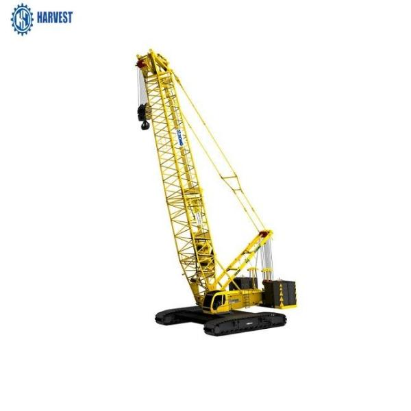 Construção do comprimento 58m 85 Ton Lattice Crawler Crane For do crescimento de  XGC85