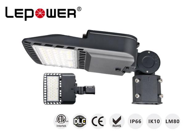155lm/w Warm White Led Street Lights 100W Road Lamp IP66 LM 79 CB ETL DLC Approved