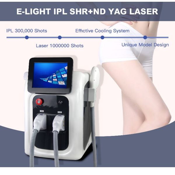 AS20 Professional Nd Yag OPT Beauty Machine Laser for salon OEM Pigment hair tattoo Removal device women carbon peeling