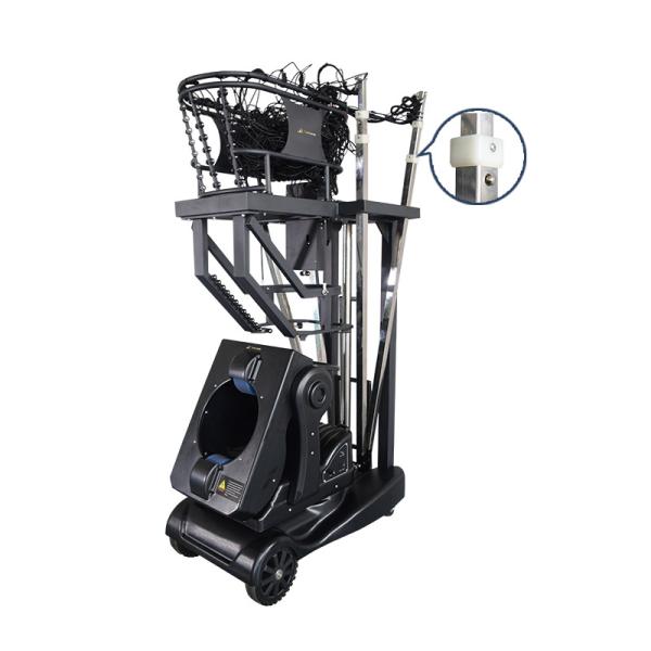Siboasi Basketball Shooting Machine For Home Training Vertical Angles Adjustable