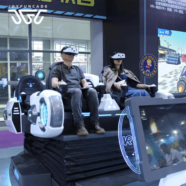 Un vaisseau spatial VR 5 joueurs avec affichage HD pour les centres commerciaux