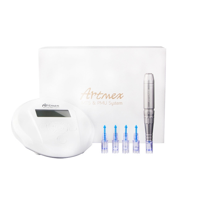 Tattoo Gun Permanent Makeup Tattoo Machine Electric Derma Pen V6 Artmex MTS PMU Eye Brow Lip