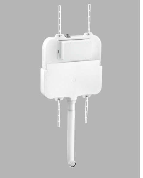 Hidden Installation Toilet Tank Fittings In Wall Toilet Cistern 78mm Thickness