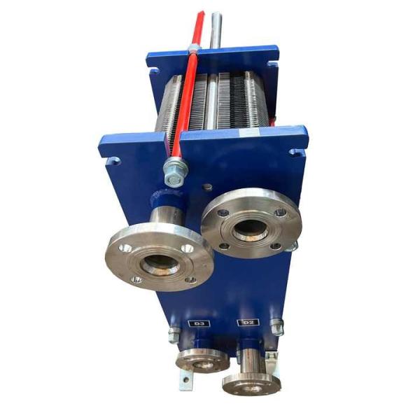 Intercambiador de calor estándar API 663 con un volumen de 3 m³ y un caudal medio de 0.3-2.5 m/s