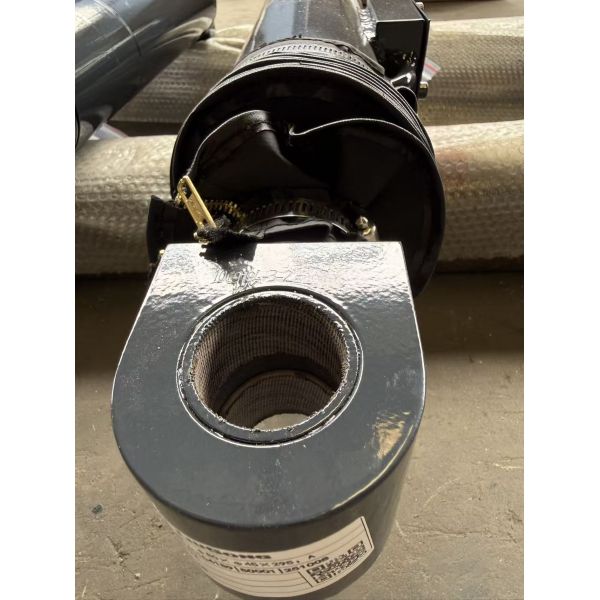 Custom Steel Hydraulic Piston Cylinder Double Acting With Hard Chrome Plated Protective Cover