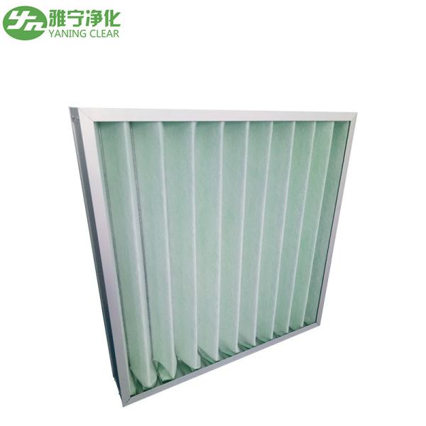 High Performance Pre Air Filter G1 ~ G4 Pleated Panel Filter CE / ISO Aproved
