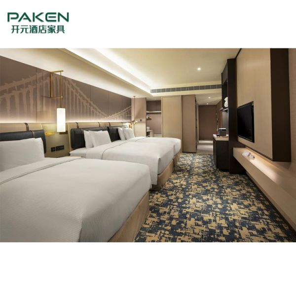 Анти- грязная фиксированная мебель спальни гостя устанавливает