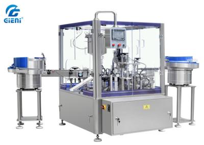 Automaticamente máquina de enchimento giratória completa da pasta, máquina de enchimento do rímel