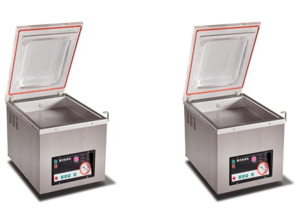 Table Top Single Chamber Vacuum Packaging Machine Stainless Steel Material