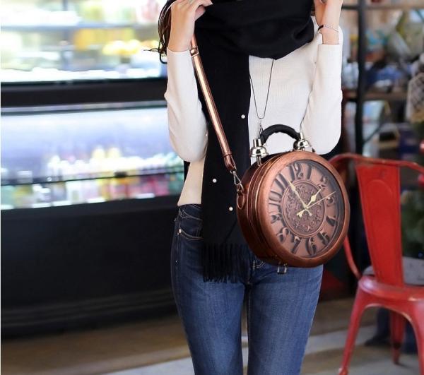2016 Autumn new wave of street fashion personality alarm technology package diagonal package handbag shoulder bag woman