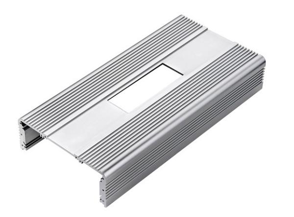 300w Car Aluminium Amplifier Case , T5 Temper Powder Coating Aluminium Profiles