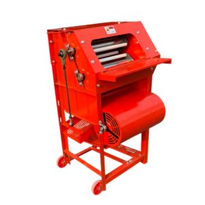 Electric Motor Peanut Picking Machine 500KG/H Farm Groundnut Separating Machine