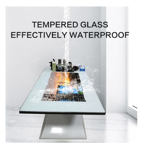 4K  Indoor Interactive Smart Touch Screen Tables / Multitouch Table 350 cd/㎡