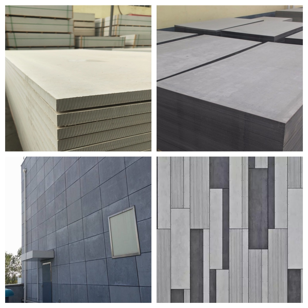 ECP Vacuum High-Pressure Extruded Fiber Cement Board with Class A Non-Combustible Properties and 8mm to 200mm Thickness Range