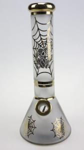 8 Inch Borosilicate Glass Smoking Water Pipe Beaker Water Pipe Hookah Pipes