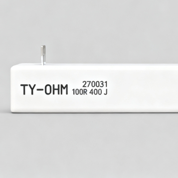 Durable Cement Wwr Resistor 1000M Ohm Wire Bound Resistors Faston Terminals
