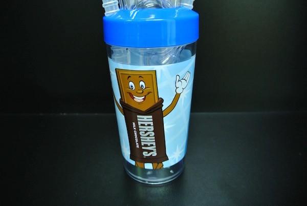 8.5 Inch Blue Cartoon Character Water Bottle For Children Various Color / Size