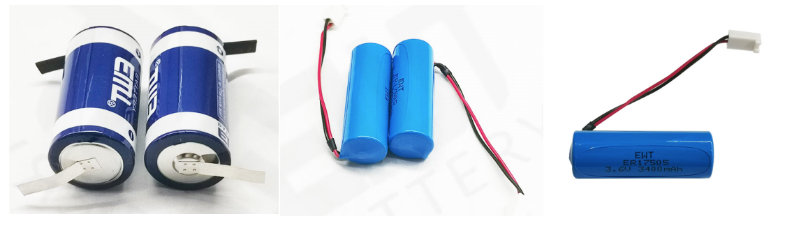 ER17335 3.6V Batería cilíndrica de cloruro de tionylo de litio LiSOCl2