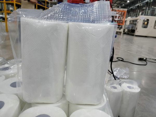 ビジネス小型ラミネーション トイレットペーパーロール製造機生産ライン、半自動包装機付き