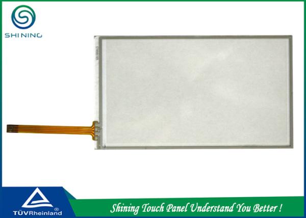 Laptop 5 Inch Resistive Touch Panel Overlay 4 Wire Analog Film Glass Structure