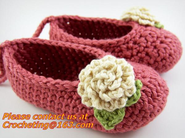 Crochet Baby, Booties, Socks Knitted, Newborn Loafers Shoes Plain Infant Slippers Footwea