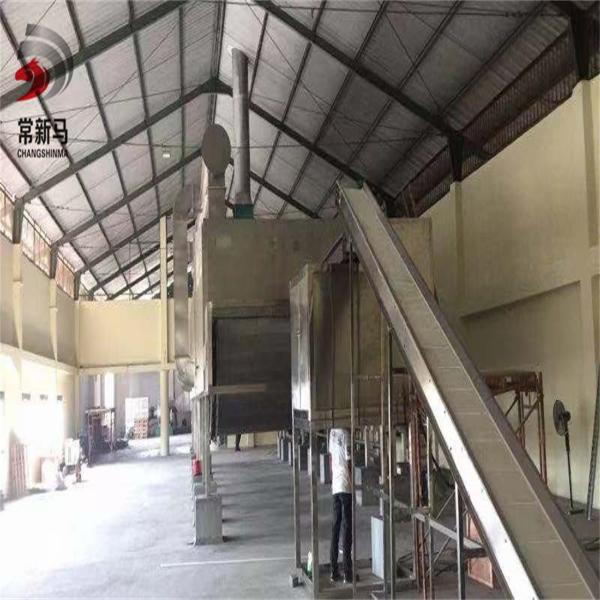21.56m X 2.32m X 2.5m Continuous Conveyor Belt Dryer