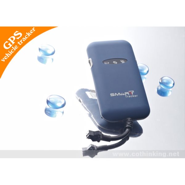 Mini Size GSM Quad Band Double CPU GPRS Vehicle Tracker With Wide Voltage Input Range