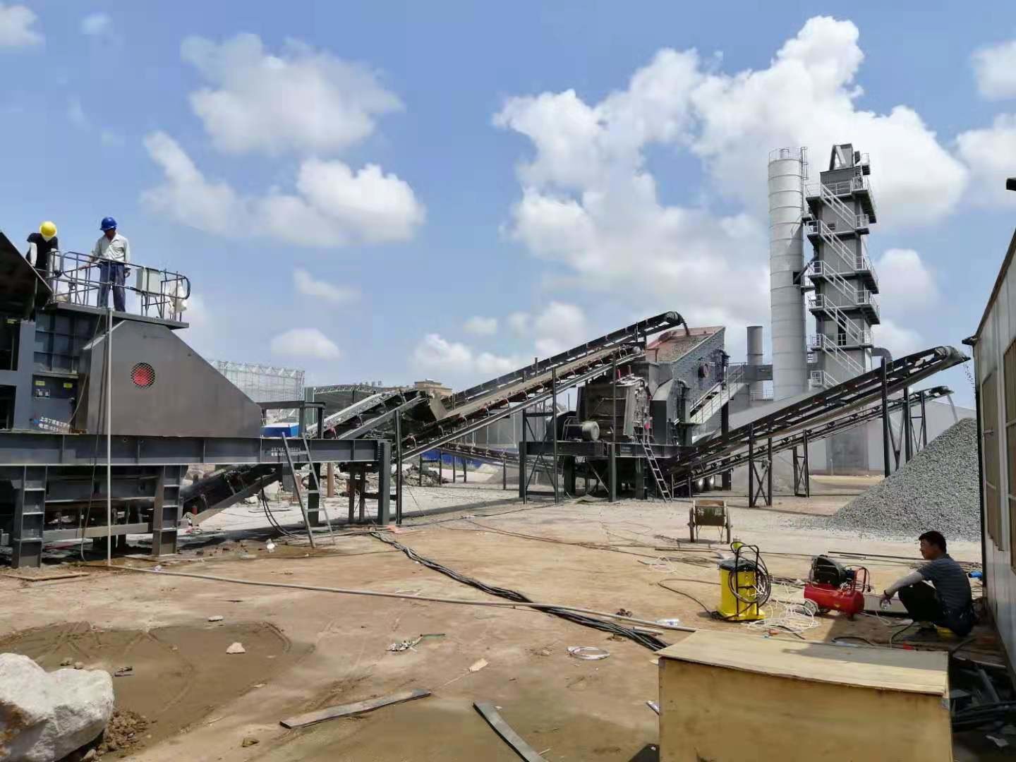 AC Motor Jaw Crusher Outlet Size 40-100mm for Demanding Applications