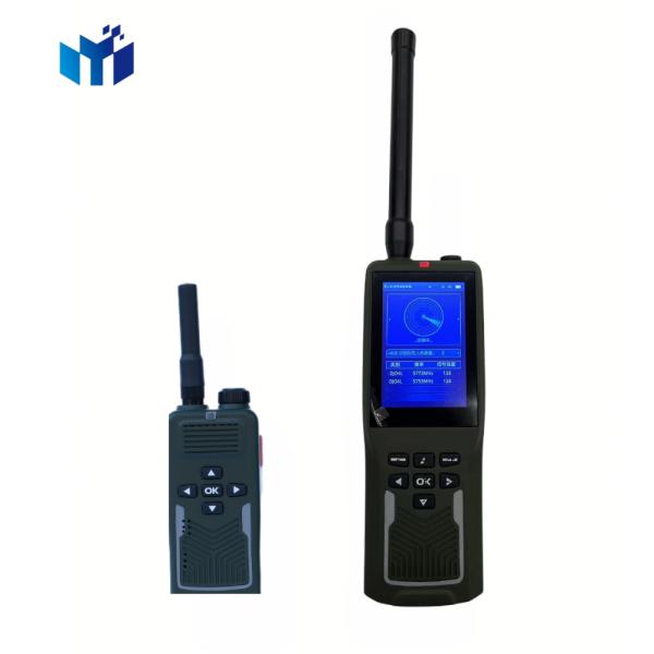 Anti Drone Device For Team Handheld Radio Frequency Detection And Alarm