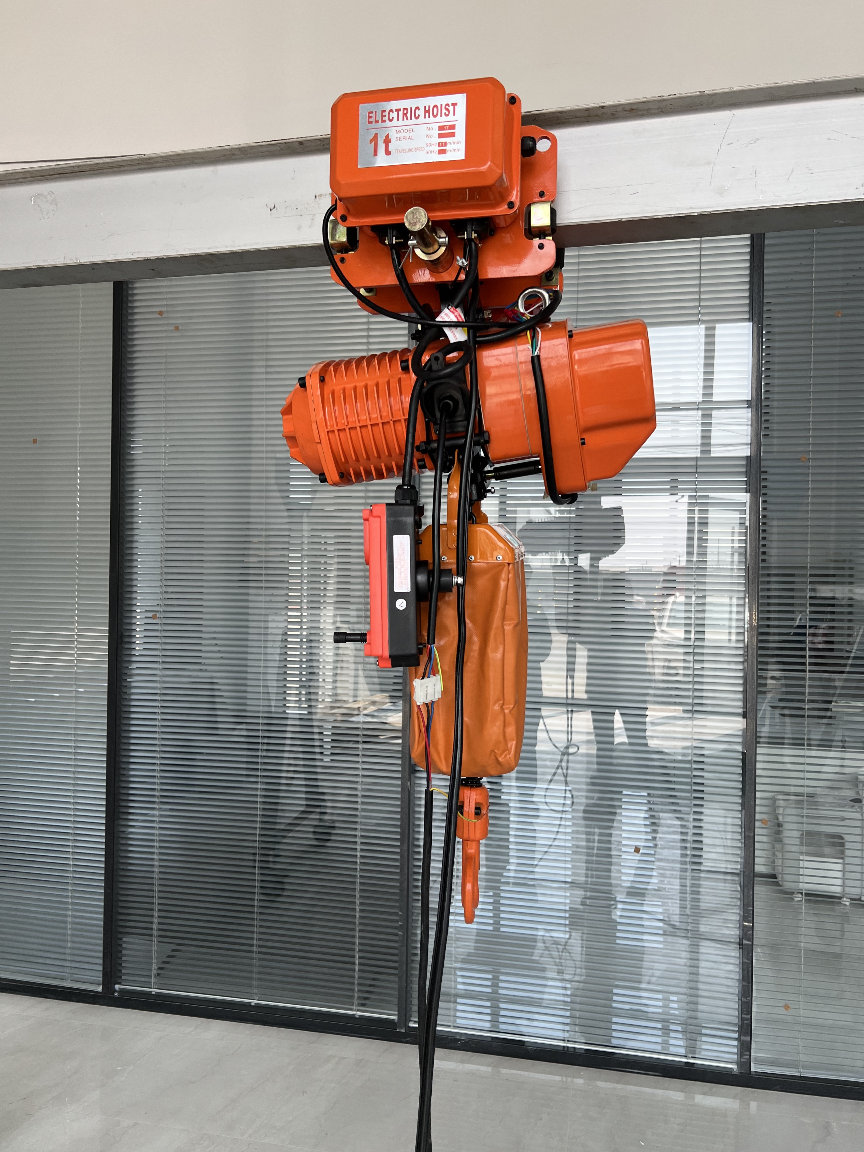 HHBB Type Electric Chain Hoist With Trolley