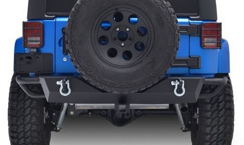 Wrangler Rear bumper steel black rear bumper for Jeep wrangler JK