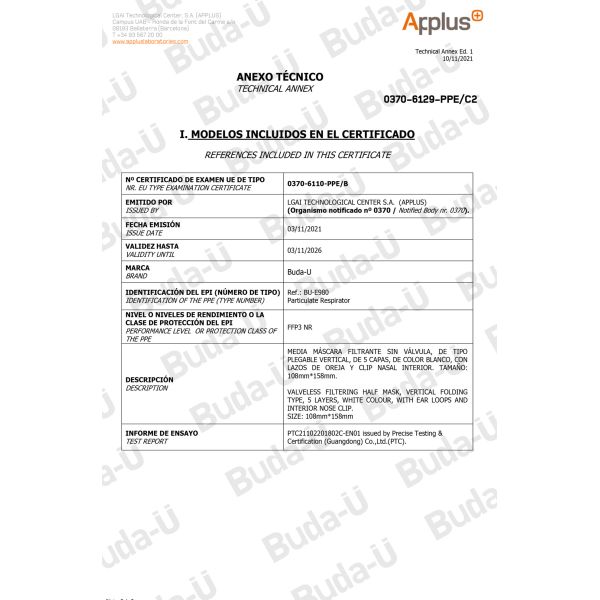 Лицевой щиток гермошлема CE0370 Earloop FFP3 без главного диапазона, FFP3 защитной маски с выбивая печатью, маска FFP3 без клапана
