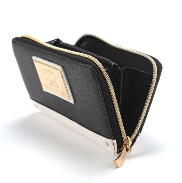 carteira do zíper das mulheres de 19.5x10x3cm, bolsa de couro do plutônio EN17 de 6in que separa