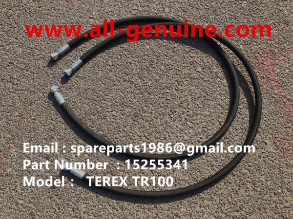 15255341 HOSE TEREX NHL DUMP TRUCK TR35 TR50 TR60 TR100 CUMMINS ALLISON UNIT RIG MT4400 MT3600 MT3300 MT3700 SANY