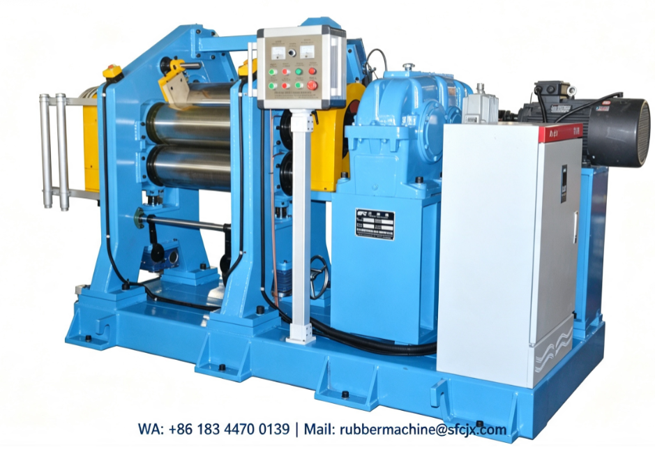 Three-Roll Rubber Calender / Rubber Calender Machine Suppliers