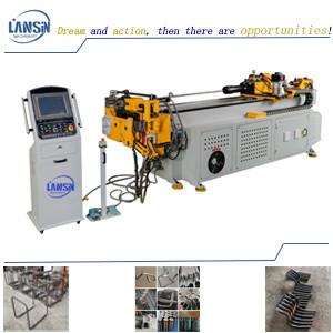 Máquina de dobra de tubos de alumínio de 1,5 polegada CNC de tubos de tubos de tubos de aço inoxidável com mandril