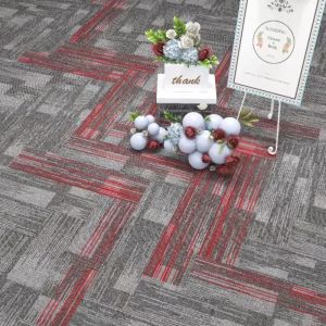 50x50cm Squares Carpet Tiles Luxury 100% Nylon Material for Office Rectangle Shape