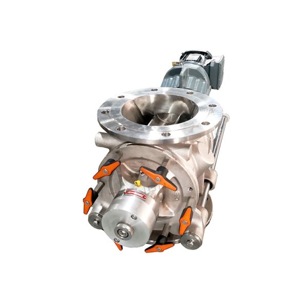 Pneumatic Conveying High Pressure Rotary Valve Lock Fly Ash Discharging Device