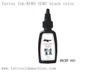 1OZ True Black Color Eternal Tattoo Ink OEM Kuro Sumi For Tattooing Body