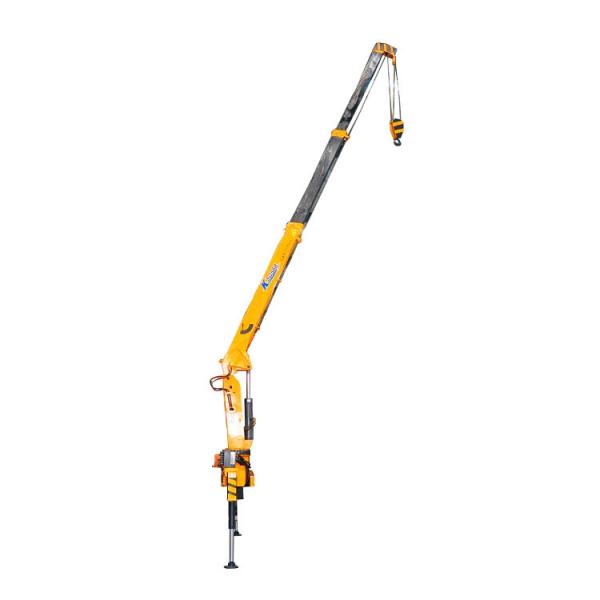 8 Tons Straight Boom Telescopic Hydraulic Truck Crane With High Operating Efficiency