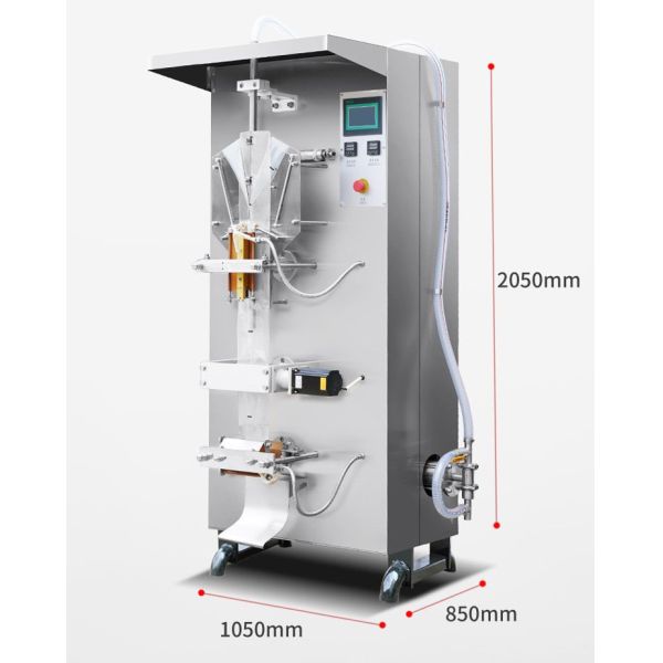 Автоматическая машина завалки воды сумки саше мешка PE молока сока воды экрана касания чистая