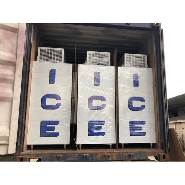 Single Door Ice Storage Freezer Ice Merchandiser for Indoor CE
