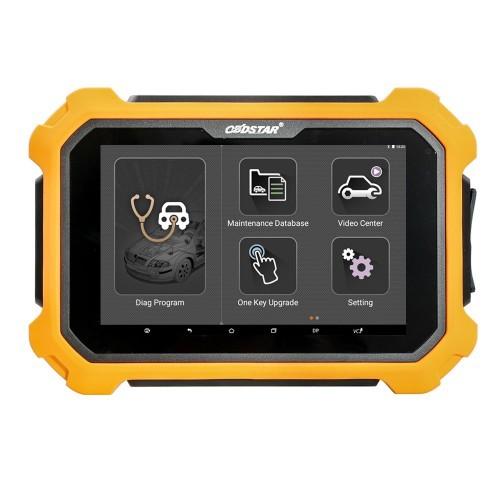 DP de OBDSTAR X300 mais a programação completa do ECU do apoio da versão do auto programador chave do pacote de X300 PAD2 C