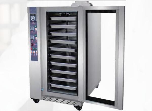 Forno comercial de pão a vapor ar quente circulante forno elétrico temperatura constante