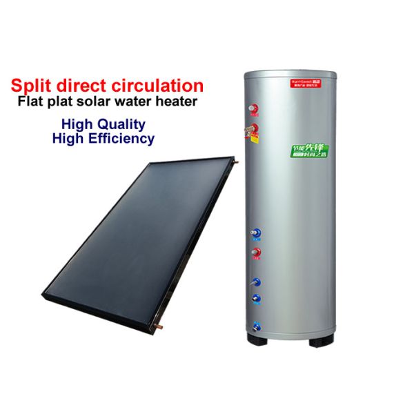 Economic Split Solar Water Heater , Indirect Solar Water Heater For Bathroom