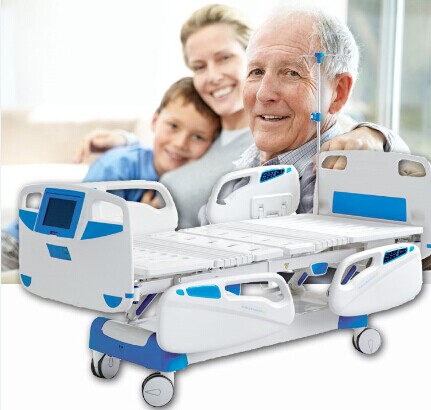 Cama eléctrica del interno del equipamiento médico con la función de la escala del peso para ICU