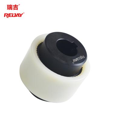 Low Noise And Unlubricated Nylon Sleeve Gear Coupling For Fan Lubrication Pump
