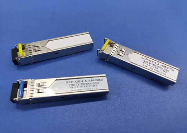 Network SFP Module 1.25 G SM 20km 1310nm/1550nm Simplex LC Connector